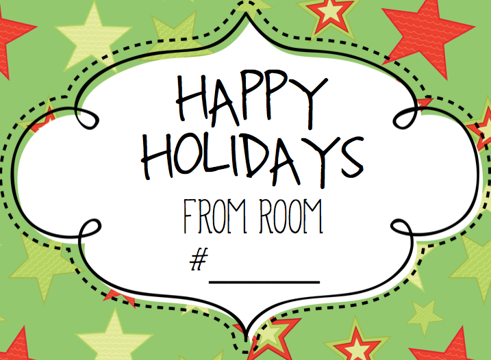 Free Holiday and Seasonal Signs for Your Speech Therapy Room
