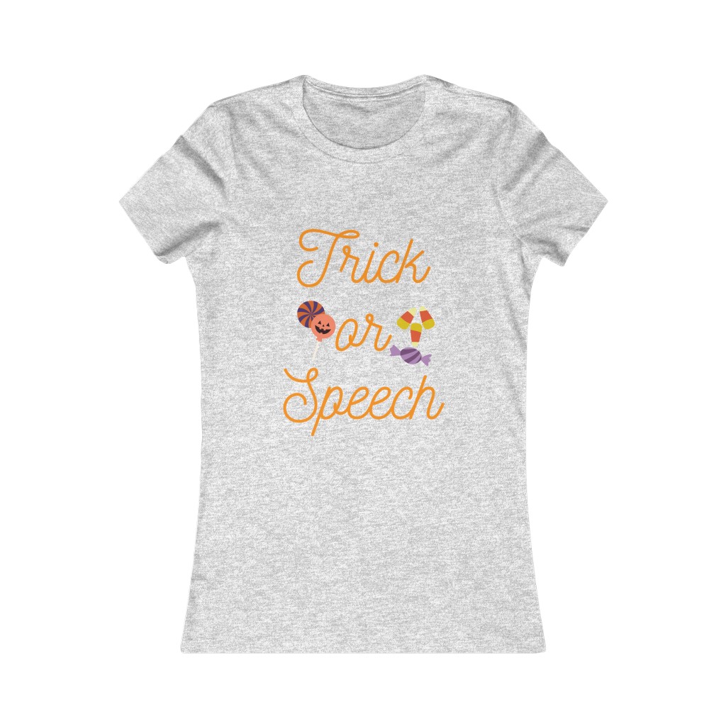 Speech Therapy Shirt for Halloween – Heather\'s Speech Therapy