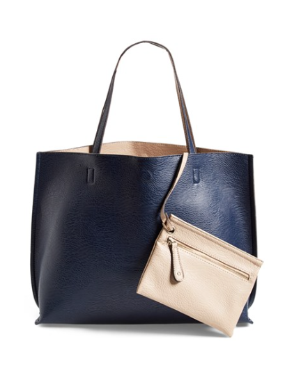 Fall Giveaway! Reversible Faux Leather Tote from Nordstrom {WINNER ...